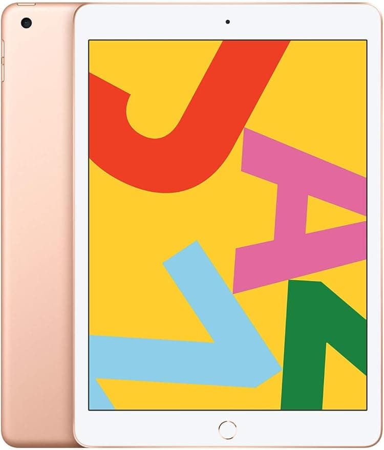 2019 Apple iPad (10.2-inch, Wi-Fi, 128GB) - Gold (Refurbished) - Image 1