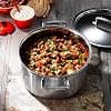 Le Creuset 96200618001000 3-ply Integral Stainless Steel Stew Pot with Lid, 18 cm, Capacity 2.3 L, Silver - Image 3