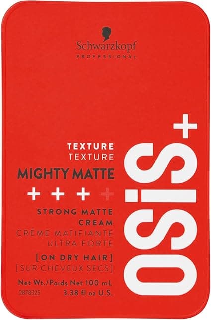 Schwarzkopf Schwarzkopf Professional OSiS Mighty Matte Texturizing Styling Cream Matte Finish Reshaping Separating Strong Hold 100ml