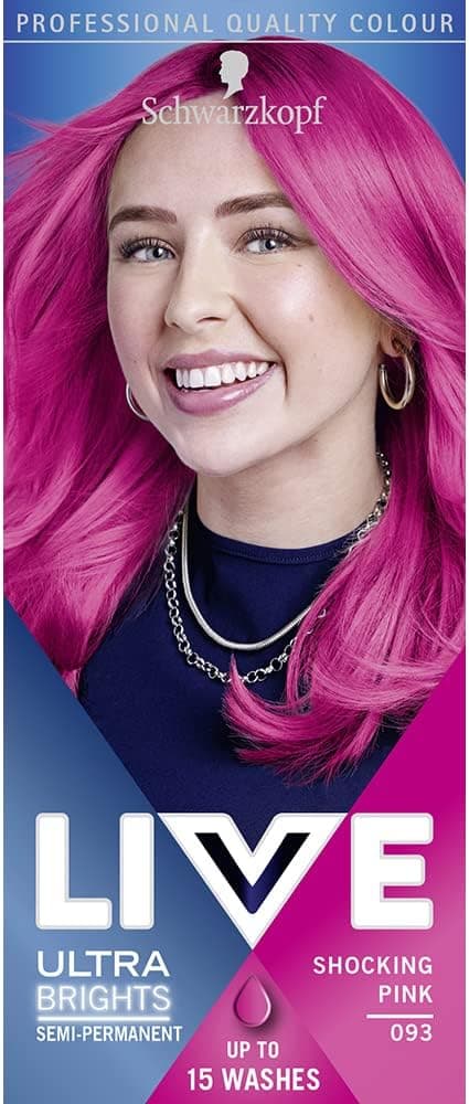 Schwarzkopf Live Color XXL Ultra Brights Hair Colour Fuchsia Pink 93 - Image 1