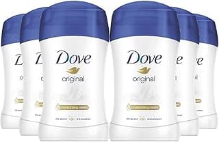 Dove Dove Lot de 6 déodorants anti-transpirants originaux de 40 ml - Essentiels de toilettage et soins du corps pour homme et femme