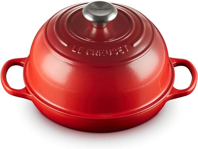 Le Creuset Le Creuset Custom Enamelled Cast Iron Bread Oven, Signature, 24 cm, Cherry, 21301240600430