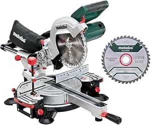 Metabo KGS 216 M SET Mitre Saw 97 dB, 104 dB, AC, 475 mm, 340 mm, 760 mm