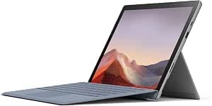 Microsoft Surface Pro 7 Laptop (Windows 10, 12.3" Touch Screen, Intel Core i3, 4GB RAM, 128GB SSD, Platinum) Versatile & Powerful Hybrid PC