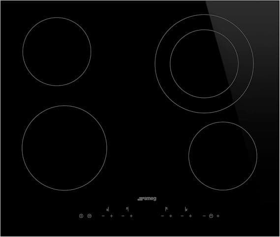 SMEG; Glass ceramic hob (SE364ETD) - Image 1
