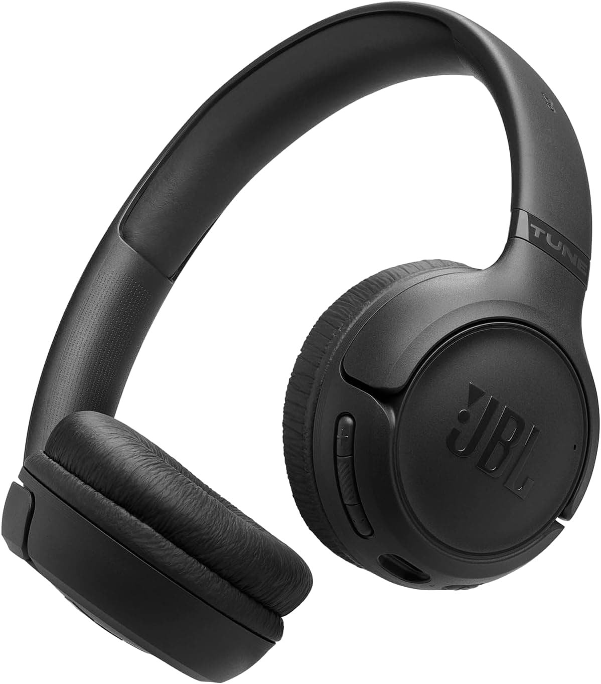 JBL Tune 530 BT, Casque Audio sans Fil, léger et Confortable, Bluetooth 6.0, autonomie jusqu'à 76 h, Charge Rapide, Design Pliable, Son JBL Pure Bass, Google Fast Pair, Microsoft Swift Pair, Noir - Image 1