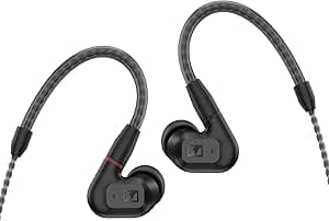 Sennheiser IE 200 - Wired In-Ear Stereo Earphones for Audiophiles - Superior High Fidelity Experience, Speech Clarity and Impeccable Bass - Black