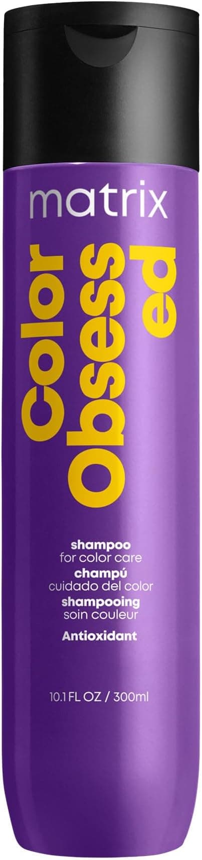 Matrix, Color Obsessed Colour Protective Shampoo for Coloured Hair, Shine & Hydration, 300 ml