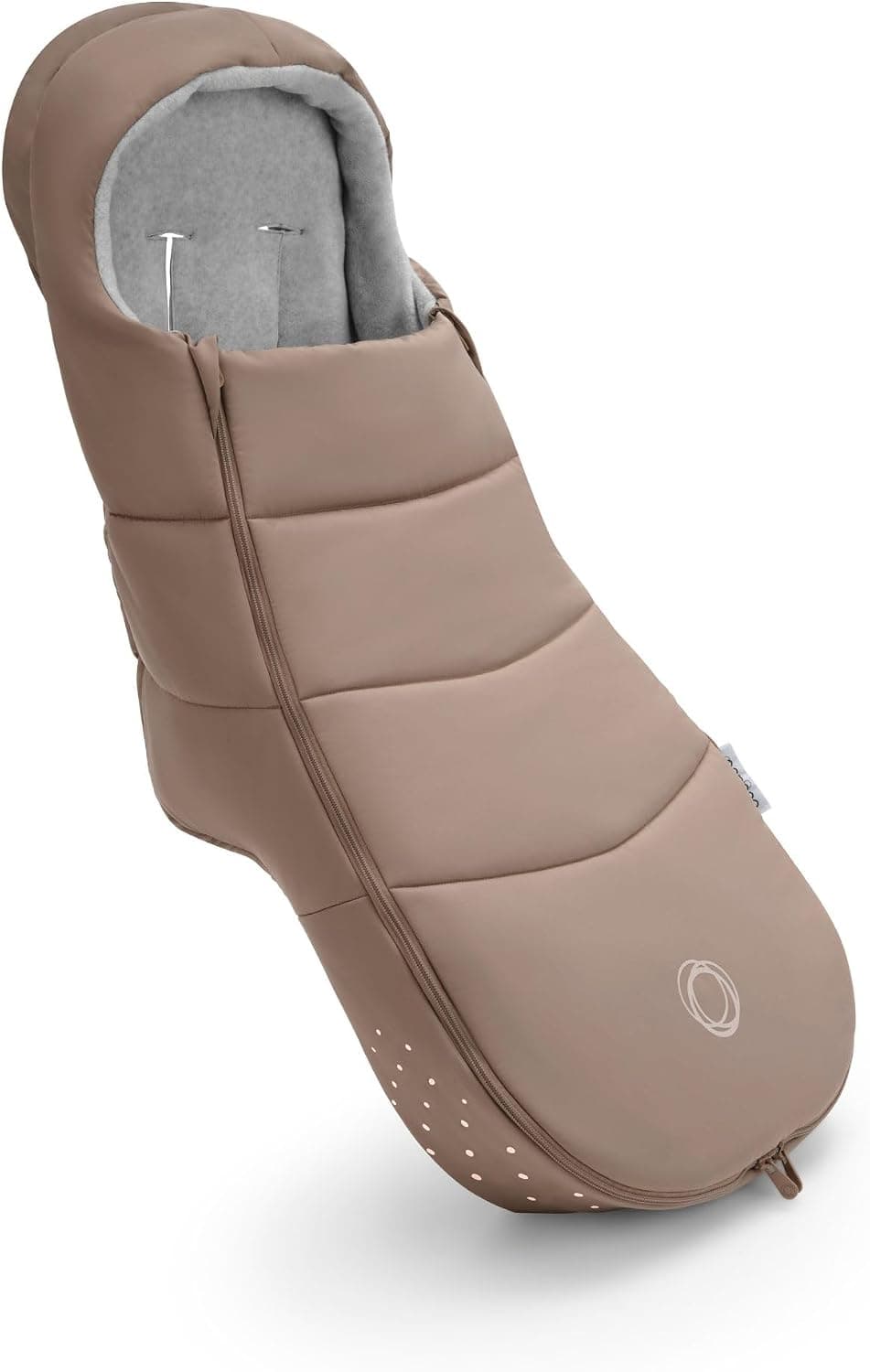 Bugaboo Footmuff - Essential Accessory for Pushchairs, Water and Weather Resistant, Comfortable for Toes, Warm and Breathable in Taupe Desert