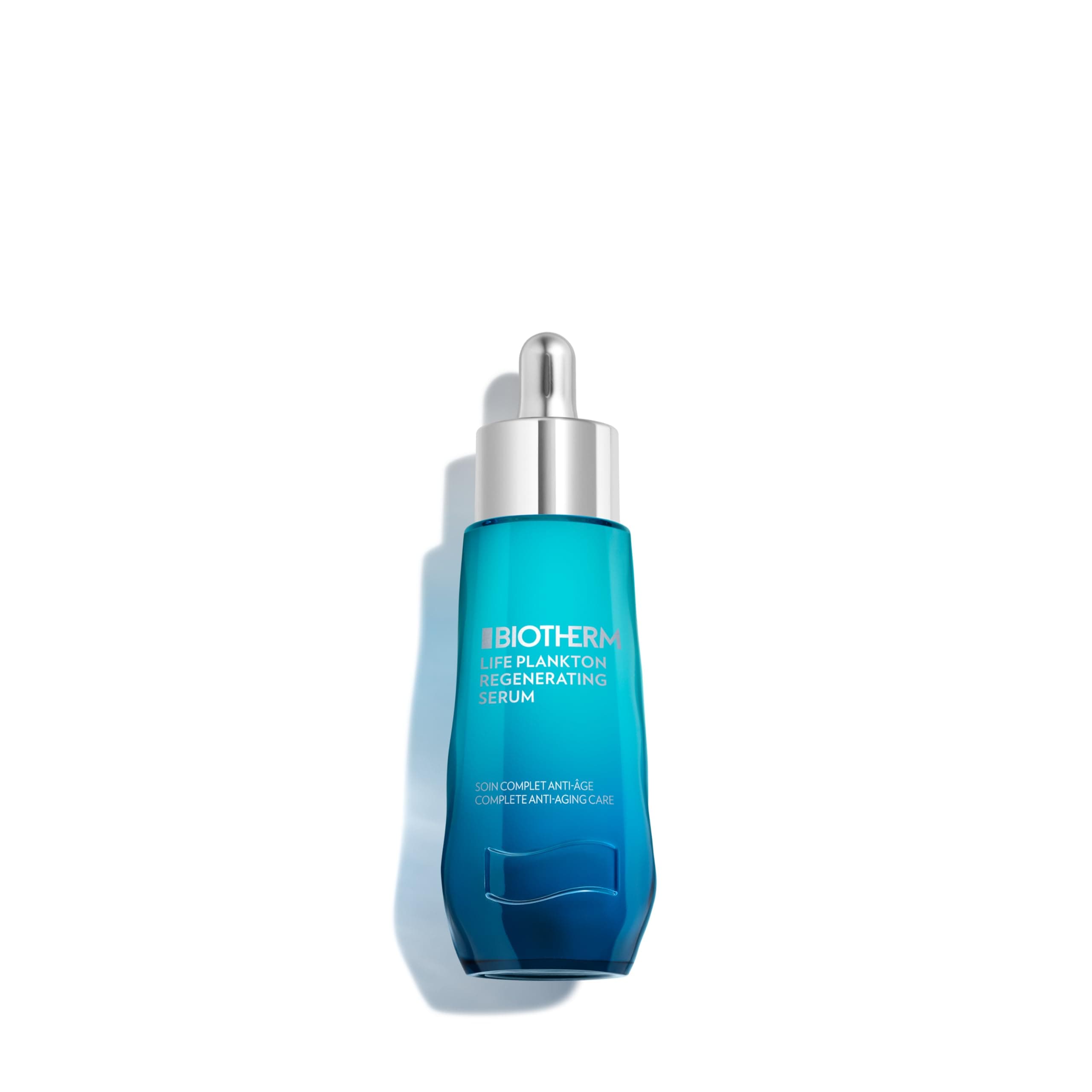 BIOTHERM, Life Plankton Regenerating Face Serum, Ultra-Concentrated Complete Anti-Aging Care, Reduces 10 Signs of Age, Hyaluronic Acid, Vitamin Cg and Biotech Plankton, All Skin Types, 50 ml