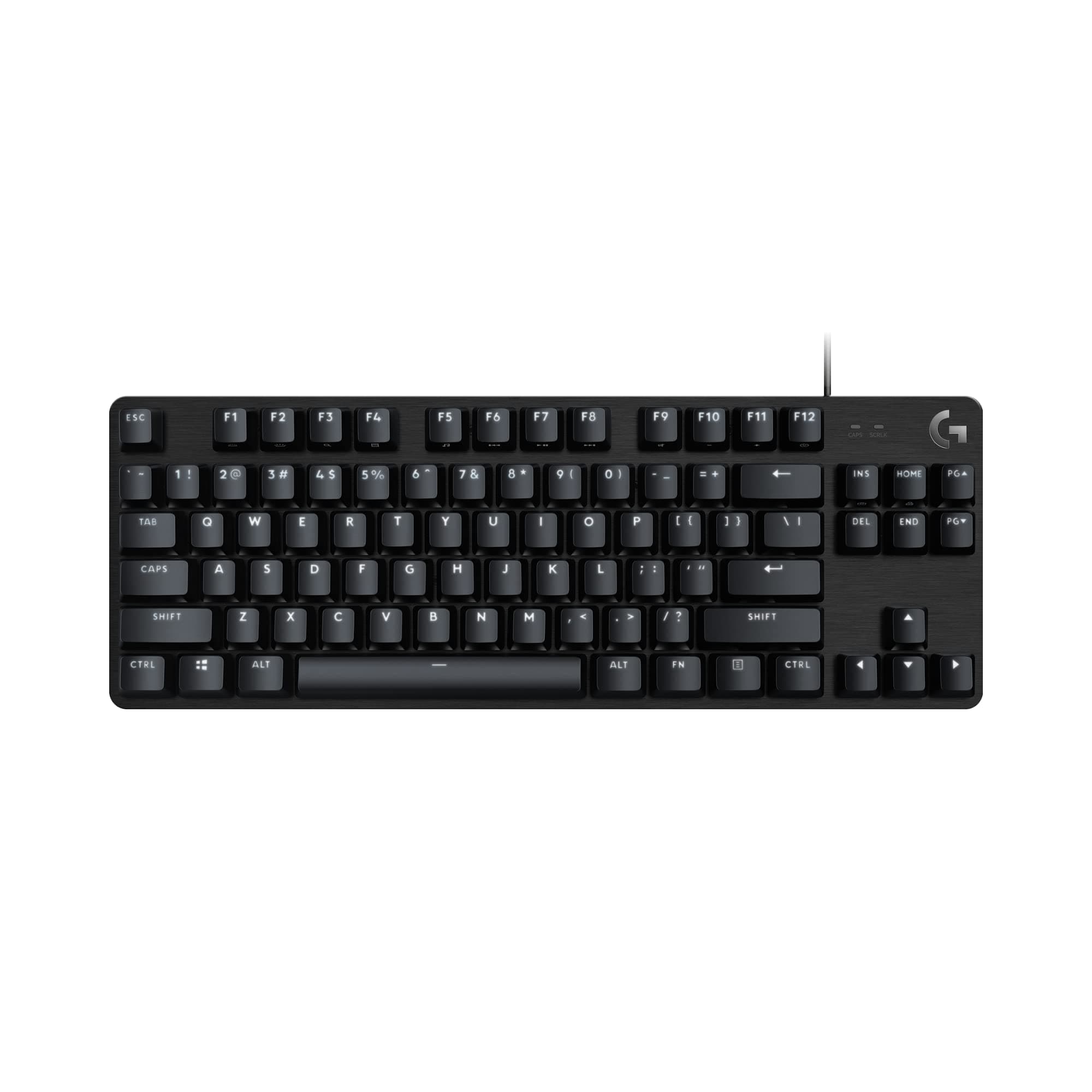 Logitech G413 TKL SE Mechanical Gaming Keyboard – Backlit with Touch Mechanical Switches, Anti-Ghosting, Compatible with Windows, MacOS, French AZERTY – Black