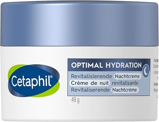 Cetaphil optimal hydration crème visage, pour tous types de peau, HydroSensitiv Complex & acide hyaluronique - Image 1