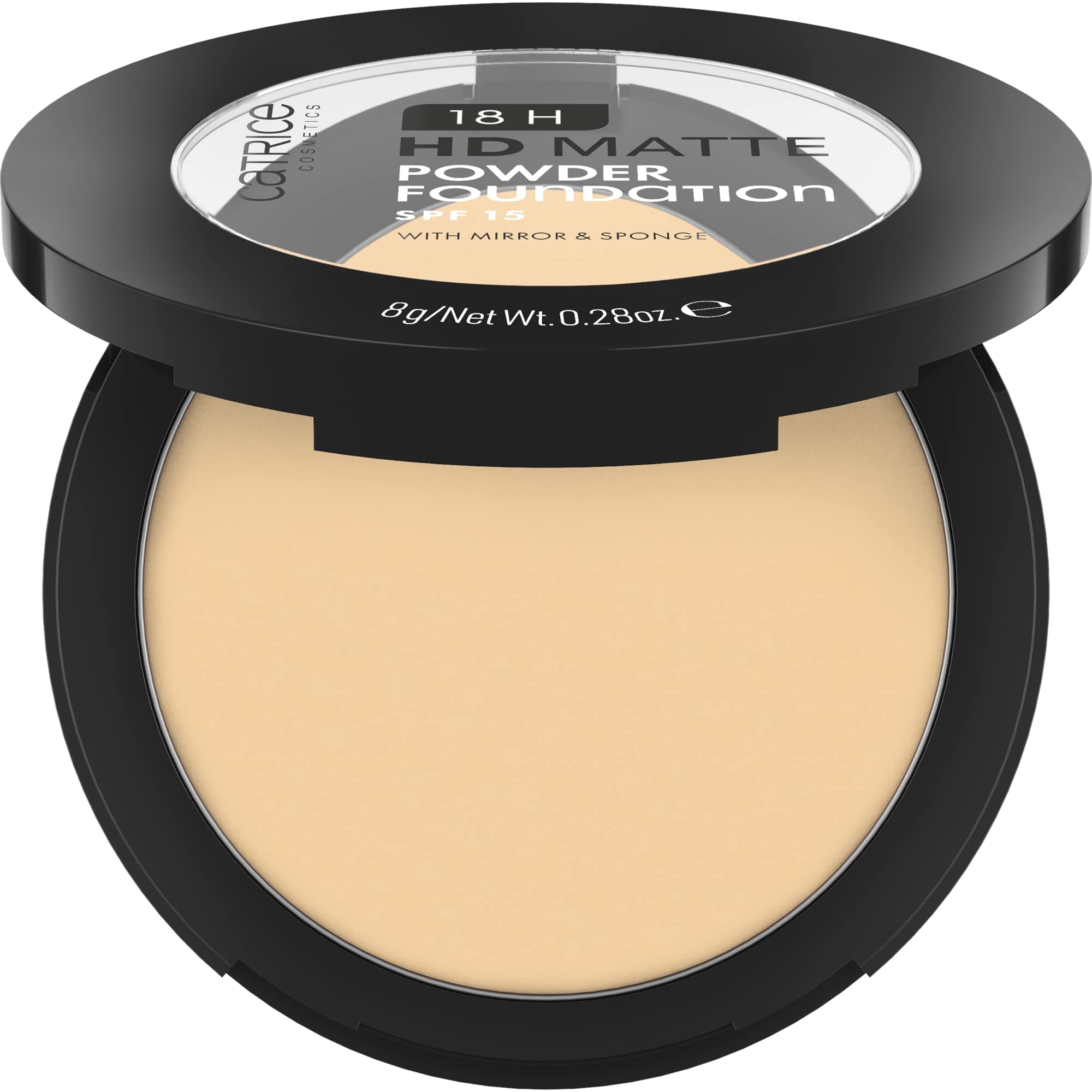 Catrice Cosmetics 18H HD Matte Powder Foundation fond de teint, longue durée, matifiant, couvrant, mat (8g) - Image 10