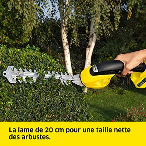 Kärcher 18 V Cordless Plant Sculptor GSH 18-20, 2 in 1: 12 cm Blade for Sculpting & 20 cm Pruning Blade, Power: max. 450-650 m, Requires Kärcher 18 V Battery, Not Included - Image 6
