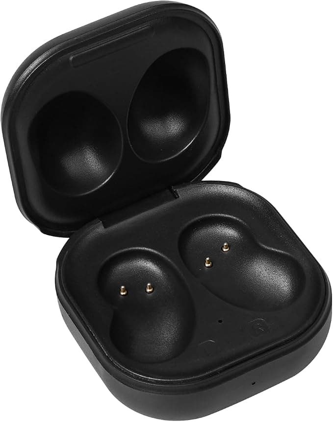 Charging Case for Galaxy Buds Live, Replacement Earphone Charger Case for Samsung Galaxy Buds Live SM-R180, Wireless Charging Case for Galaxy Buds (Case Only (Black) - Image 1