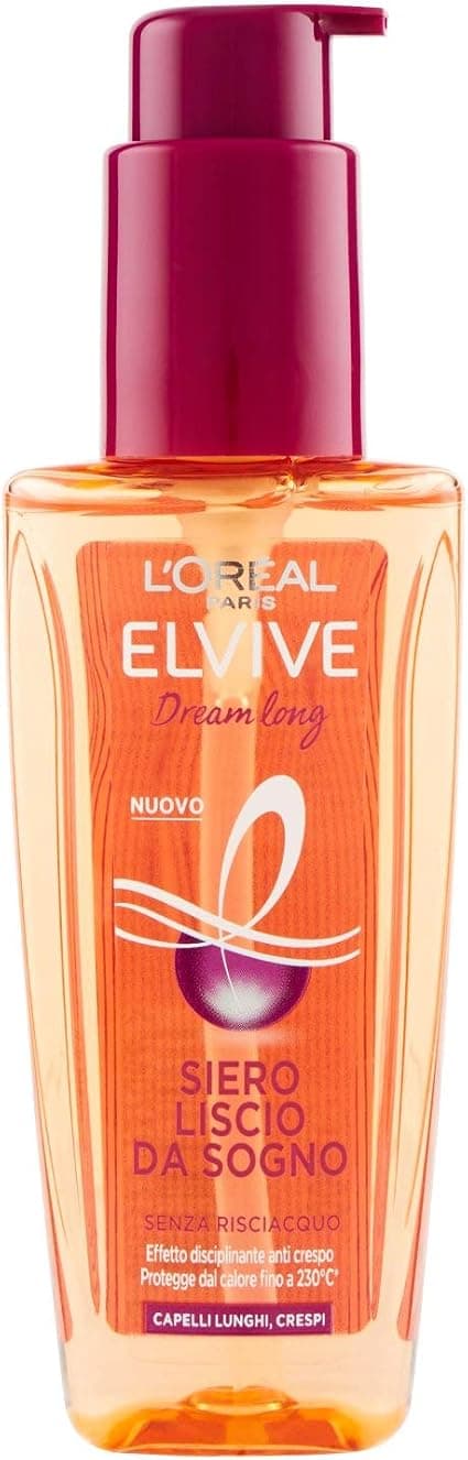 L'Oréal Paris Dream Long Anti-Frizz Serum, Crepe Serum for Long Hair, Pancakes, 100 ml