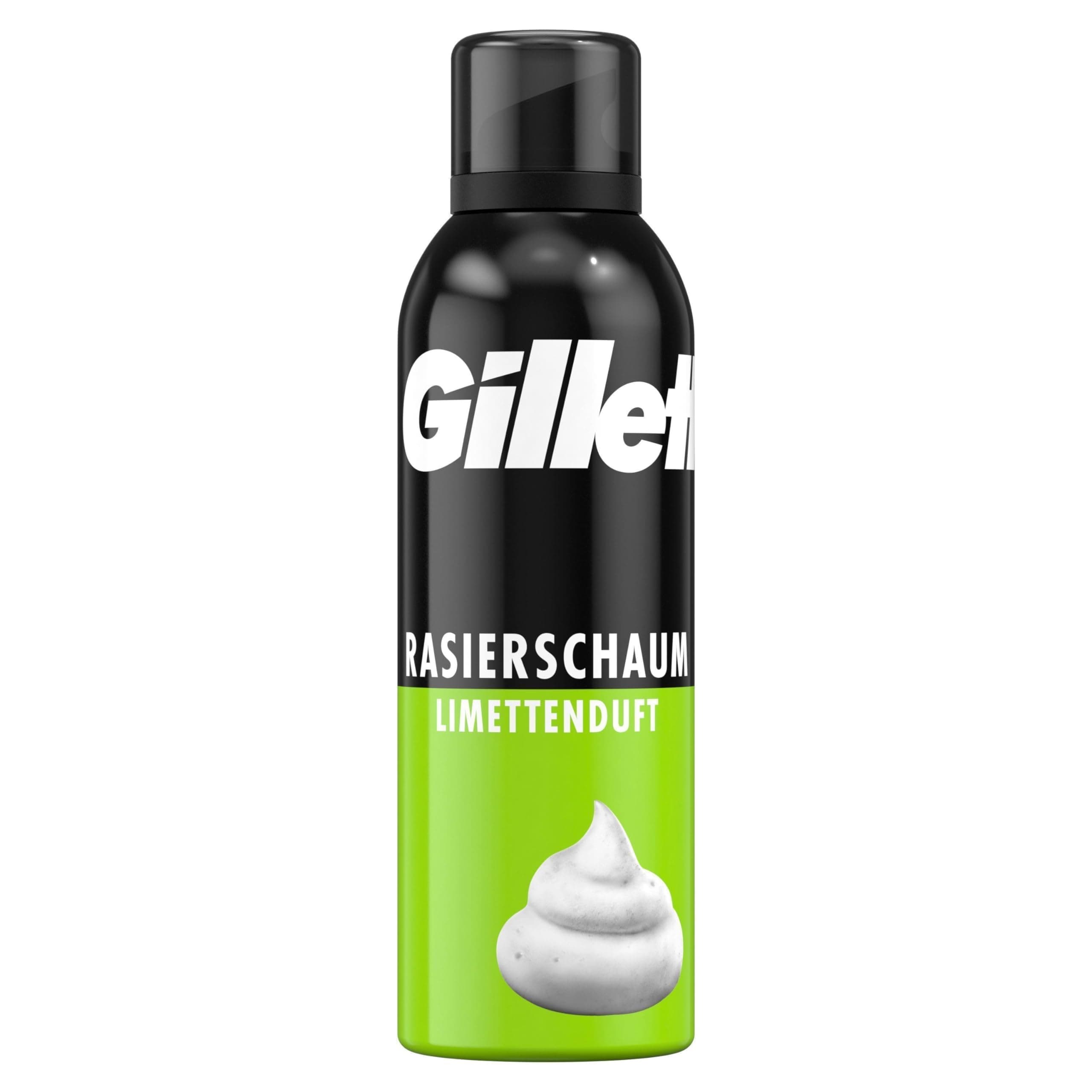 Gillette Gillette Classic Shaving Foam for Men (200ml) with Lime Scent, Gift for Men