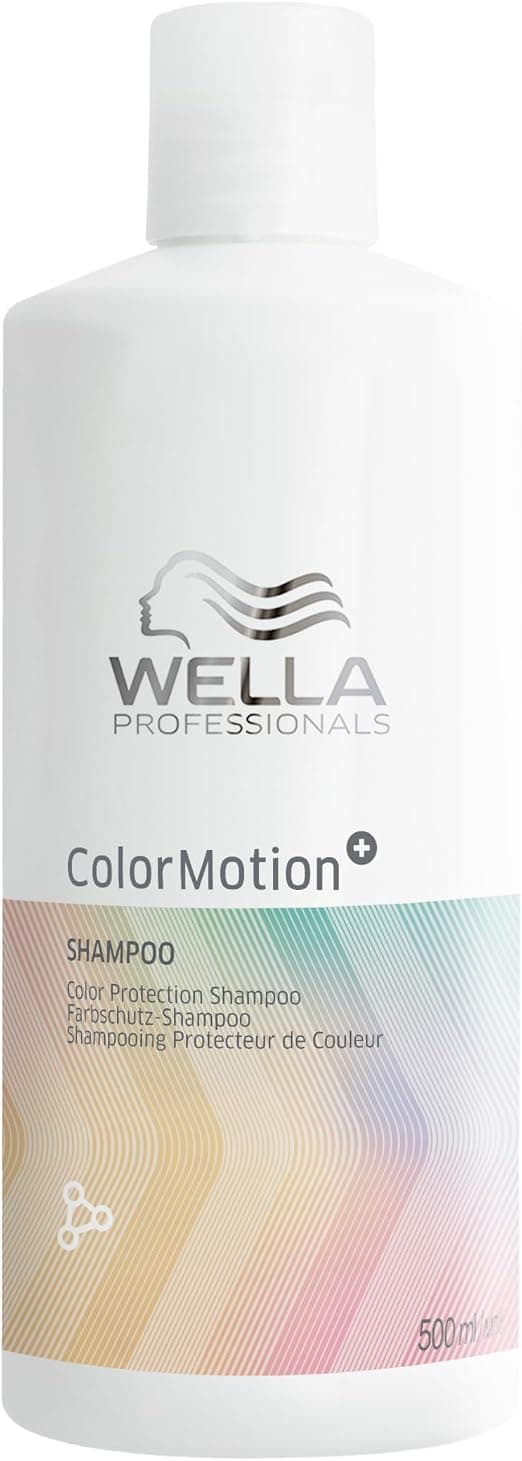 Wella Professionals COLOR MOTION+ Colour Protection Shampoo for Coloured and Damaged Hair - Up to 8 Weeks of Protection, 500 ml - Image 1