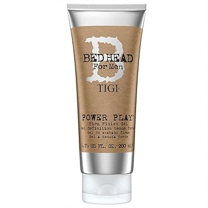 Bed Head for Men by TIGI Power Play Strong Hold Gel 200ml - Image 1