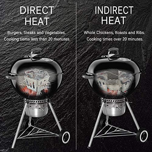 GFTIME Charcoal Baskets Char-Basket for Weber 7403 Charcoal Barbecues 47.6 and 67 cm, Charcoal Basket for Direct and Indirect Heat, 2 Pack - Image 7