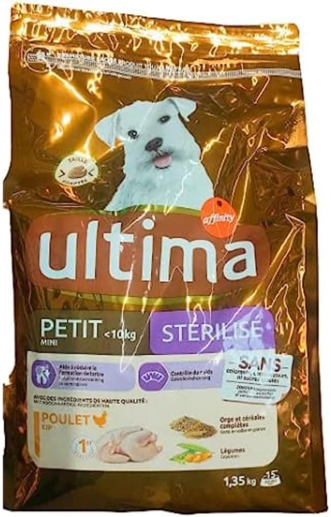 Ultima Dry Food for Small Dogs Sterilized - 1.35 kg - Image 1