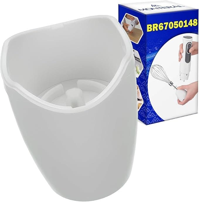 MONTERAL Reducer Adapter for Whisk for Hand Blender with Original Code BR67050148 for Braun Multiquick Vario Minipimer - 10 Year Warranty - Image 1