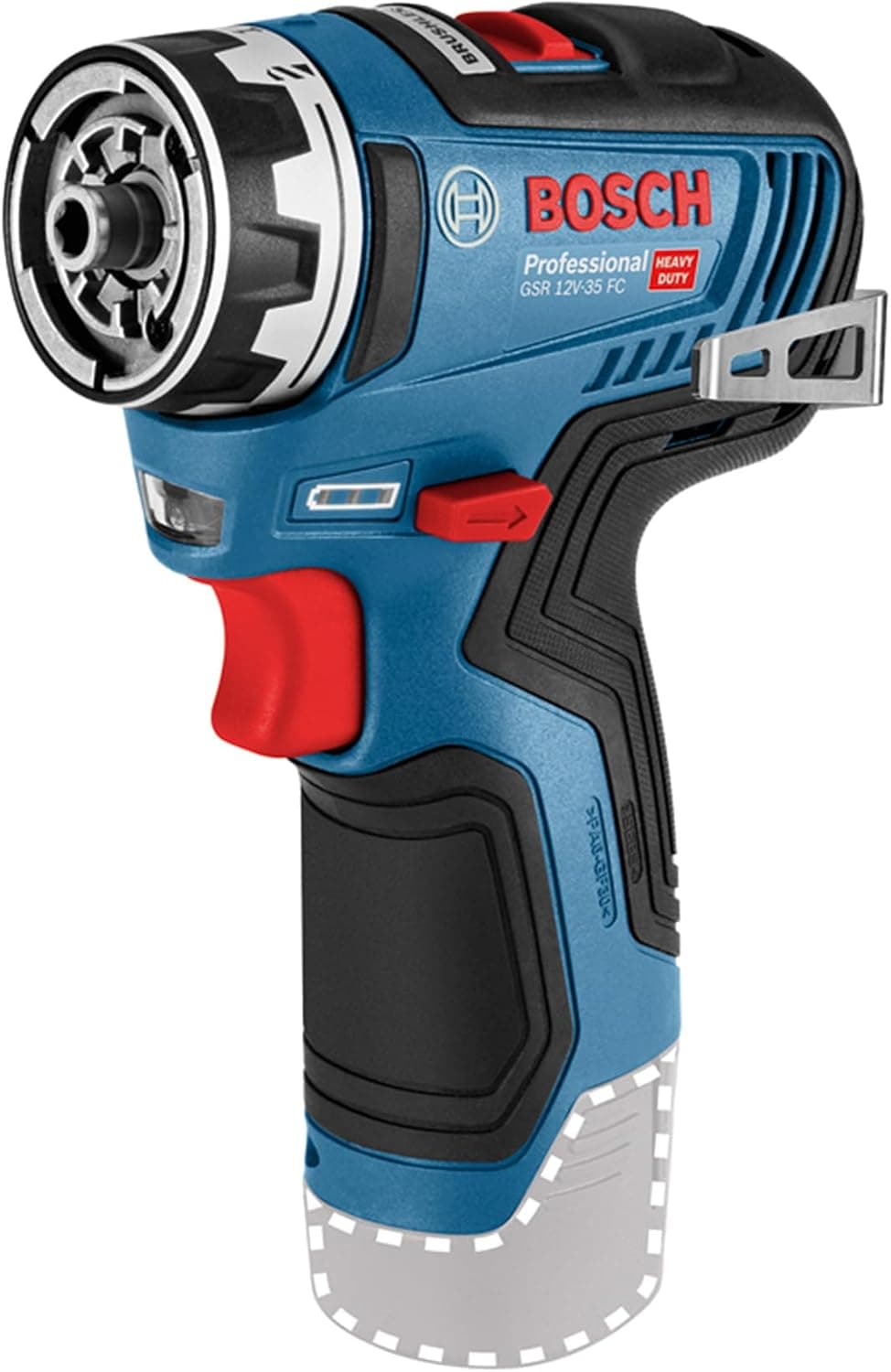 Bosch Professional 12V System cordless drill-driver GSR 12V-35 FC - FlexiClick System (without battery or charger) - Image 1