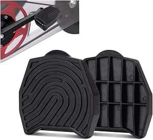 Ride with Sneakers – Convertisseurs de pédales compatibles avec Peloton Bike&Bike+, pédales de vélo de rechange pour chaussures ordinaires, plateforme plate sans clip, accessoires pour vélo