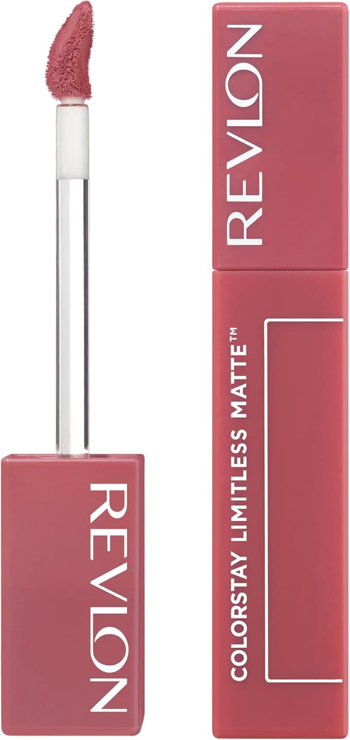Revlon Rouge à Lèvres, ColorStay Limitless Matte Rouge à Lèvres liquide, Formule Vegan, Sans bavure, Longue tenue, Léger et Confortable, Waterproof, 006 Manifest, 5 ml