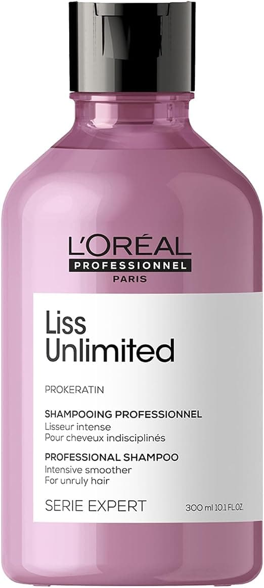 L'Oréal Professionnel | Smoothing Shampoo for Unruly & Unruly Hair, Anti-Frizz, Liss Unlimited, SERIE EXPERT - Image 1