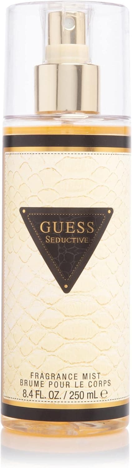 GUESS Seductive, Brume Parfumée pour Femme, Fragrance Fruité Floral, Vanille, Poir, Bergamote, Senteur Sensuel et Élégante, 250 ml