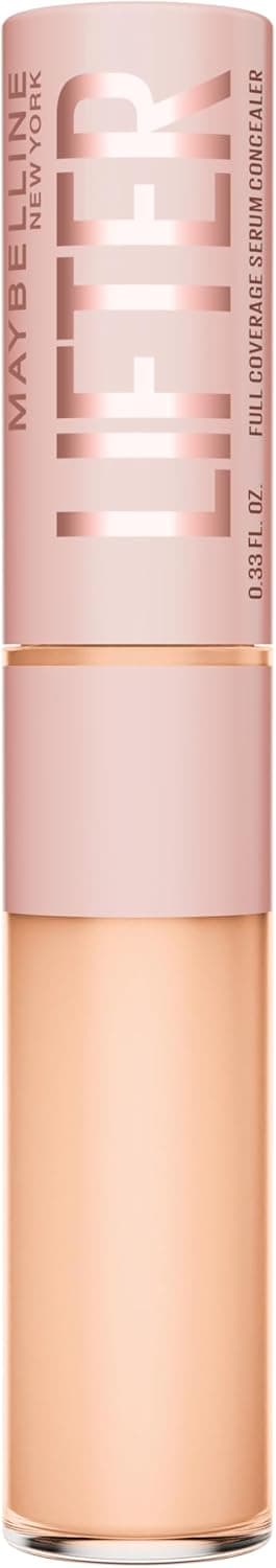 Maybelline New York Lifter Concealer – Anti-Cernes Haute Couvrance - Tenue Longue Durée - Hydrate et Illumine Le Contour Des Yeux - Teinte : 15 - 11 ml - Image 1