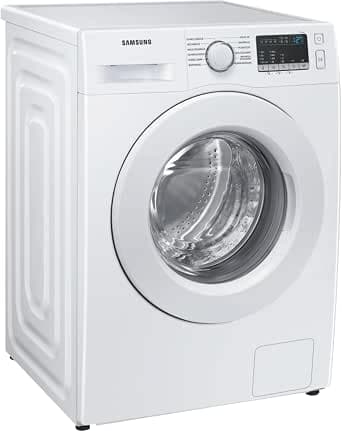 Samsung WW90T4048EE/EG Washing Machine 9 kg 1400 RPM Ecobubble Hygienic Steam Programme Anti-Stain Function Digital Motor Inverter White          [Energy Class A]