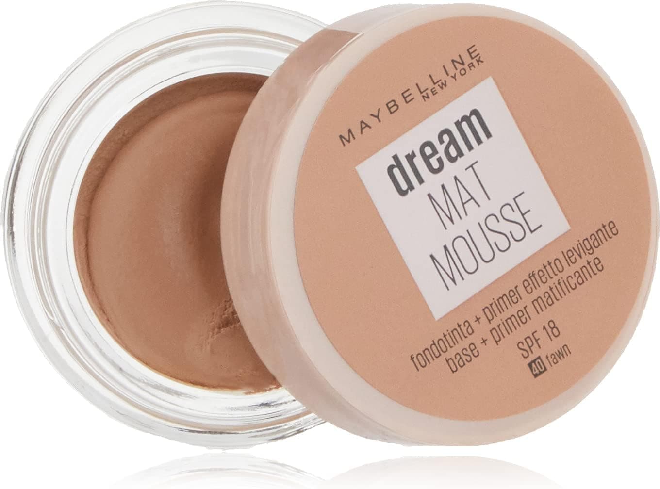 Gemey Maybelline Dream Mat Mousse Foundation 40 Beige Gold - Image 1