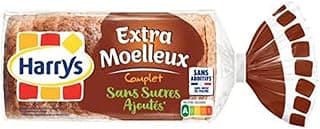 Harry's Harry's Pain de mie sans sucres ajoutés extra moelleux complet - Le paquet de 280g