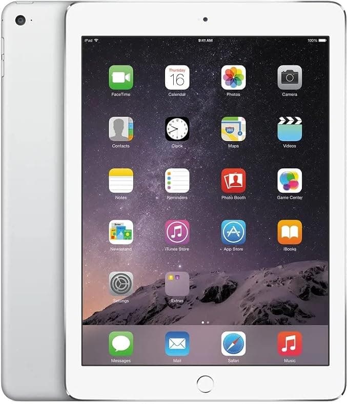 Apple iPad Air 2 64GB Wi-Fi - Silver (Refurbished) - Image 1