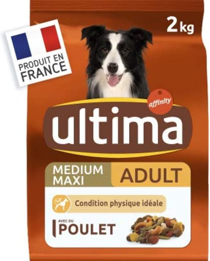 ultima Chicken Dry Food for Medium Adult Dogs Maximum +10 kg – Bag of 2 kg - Image 1