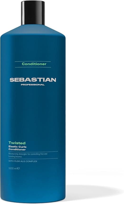 Sebastian Professional Twisted – Après-shampoing cheveux bouclés rebondis professionnel, hydrate et redéfinit les boucles souples – 1000 ml - Image 1