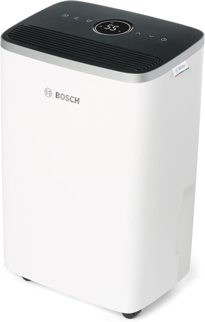 Bosch Dry 4000 - Dehumidifier - Easy, Efficient, Quiet - For Home and Bedroom - Up to 33 m² - Quick Drying of Laundry - Image 1