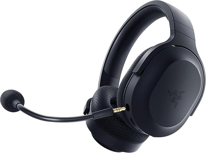 Nintendo Razer Barracuda X Wireless Gaming Headset for PC, Playstation, Nintendo Switch, + Android (Lightweight 250g Headset, 40mm Speakers, Up to 20 Hours Playtime) Black