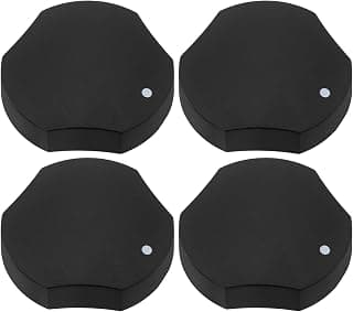 Lot de 4 Boutons de Rechange pour Table de Cuisson 74009592 Compatible avec Jenn-Air Compatible avec Whirlpool Compatible avec Admiral