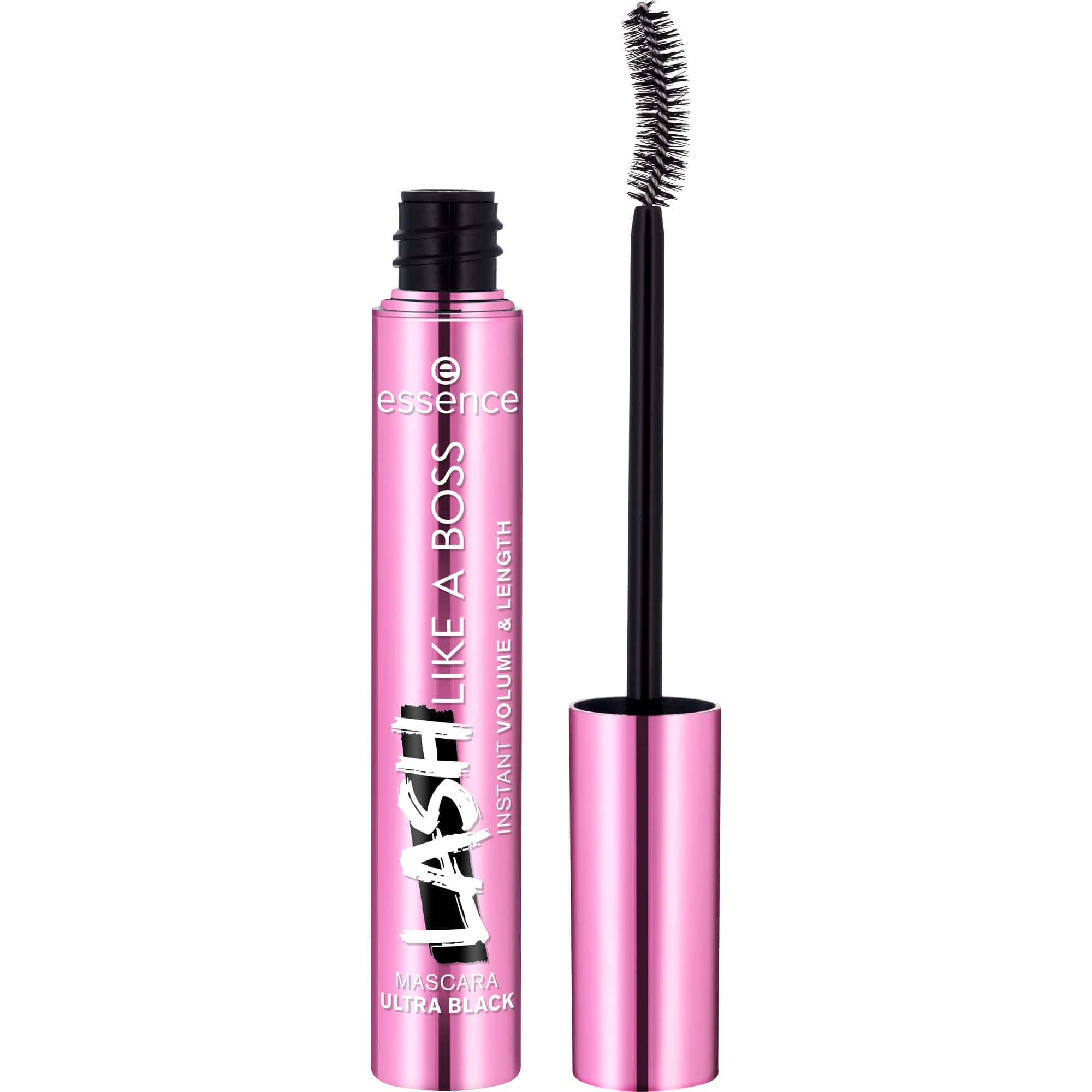 Essence Cosmetics LASH LIKE A BOSS INSTANT VOLUME and LENGTH MASCARA ULTRA BLACK, Volume Boost, Frizzy, Ultra Black, Intense (10ml) - Image 9