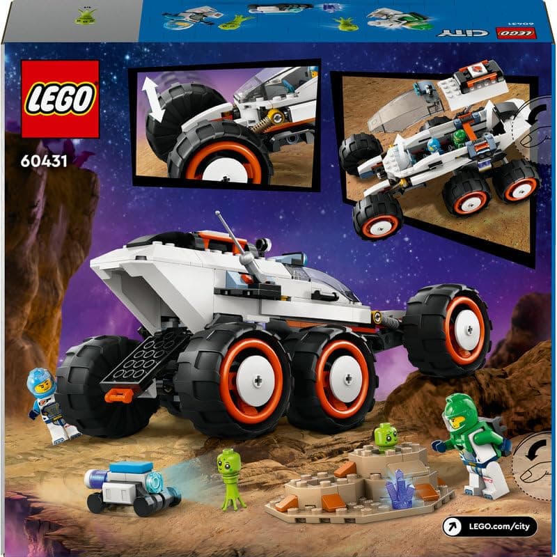 LEGO City 60431 - Space Rover with Alien and Space Hoverbike 30663 - Image 4