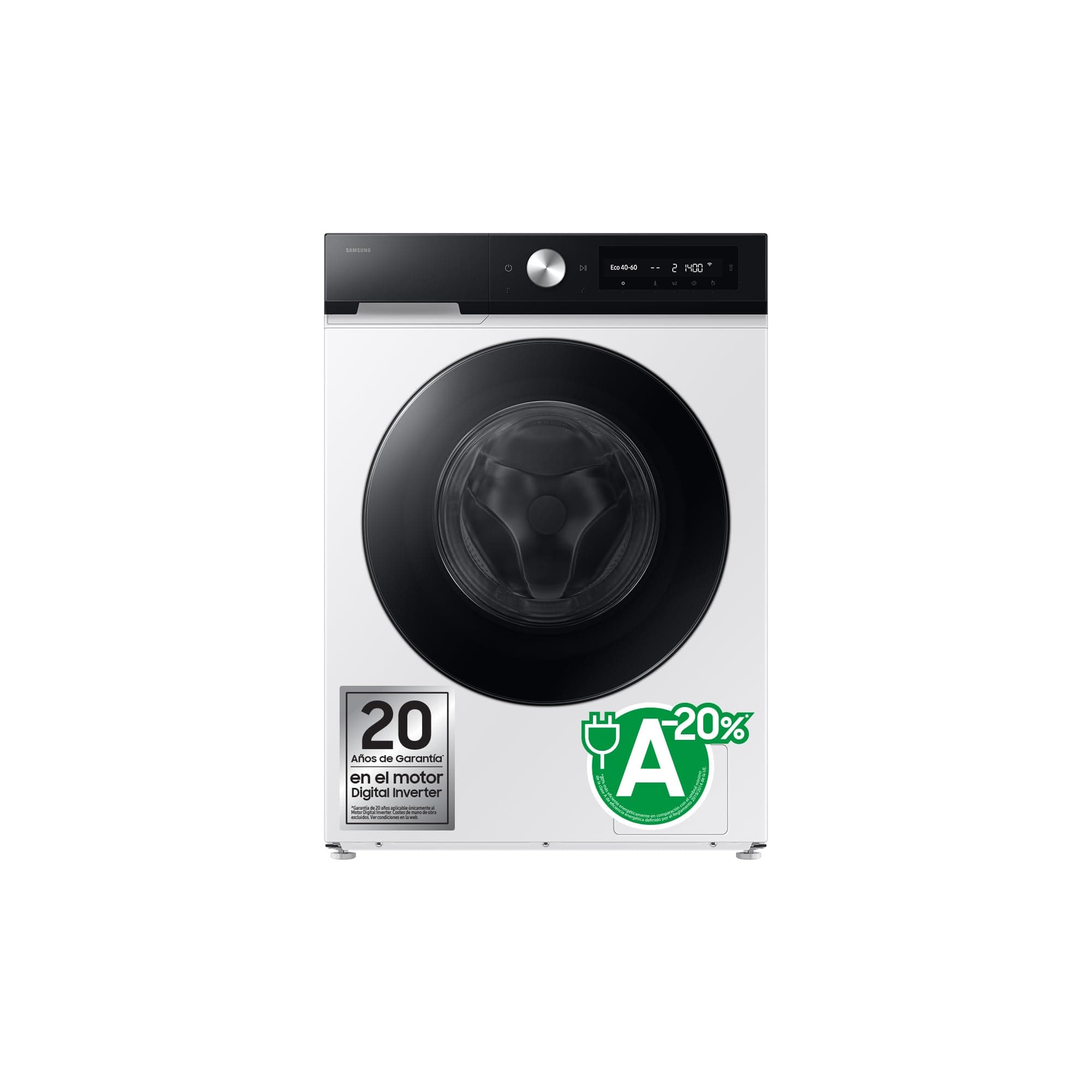 Samsung Samsung Washing Machine 11 kg 1400 RPM WW11DB7B94GEU3 White