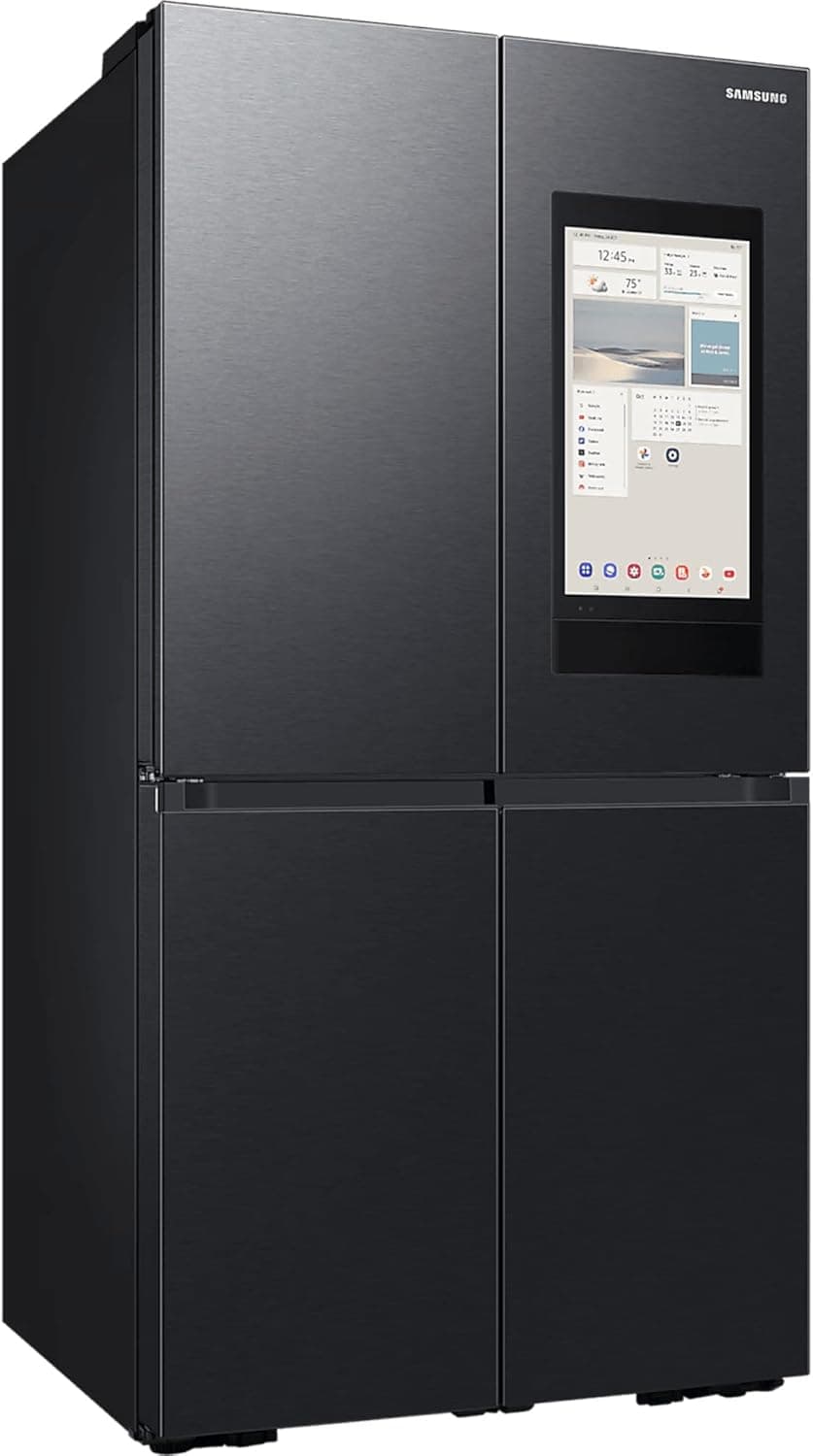 Samsung Réfrigérateur 4 Portes Family Hub AI, Avec AI Vision Inside, Wifi+AI Energy Mode, Centre de Boissons, Dos Métallique, 636 L
