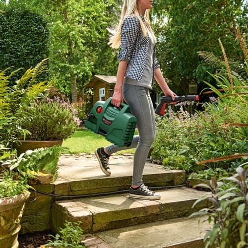Bosch EasyAquatak 100 Pressure Washer (360° nozzle with detergent tank, 5 m hose, 3 m hose, Cardboard, 1100 W, Pressure: 100 Bar, Maximum flow rate: 270 l/h) - Image 6