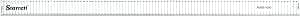 Starrett AMSE-1000 1000mm Aluminium Ruler