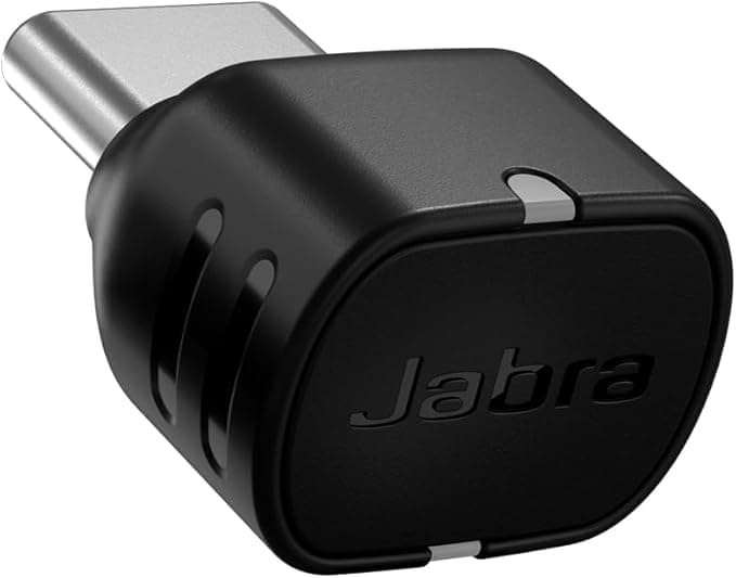 Microsoft Jabra Link 390c MS USB-C Bluetooth Adapter - Optimized Connection for Microsoft Teams, Bluetooth 5.3, Plug and Play, 30m Range