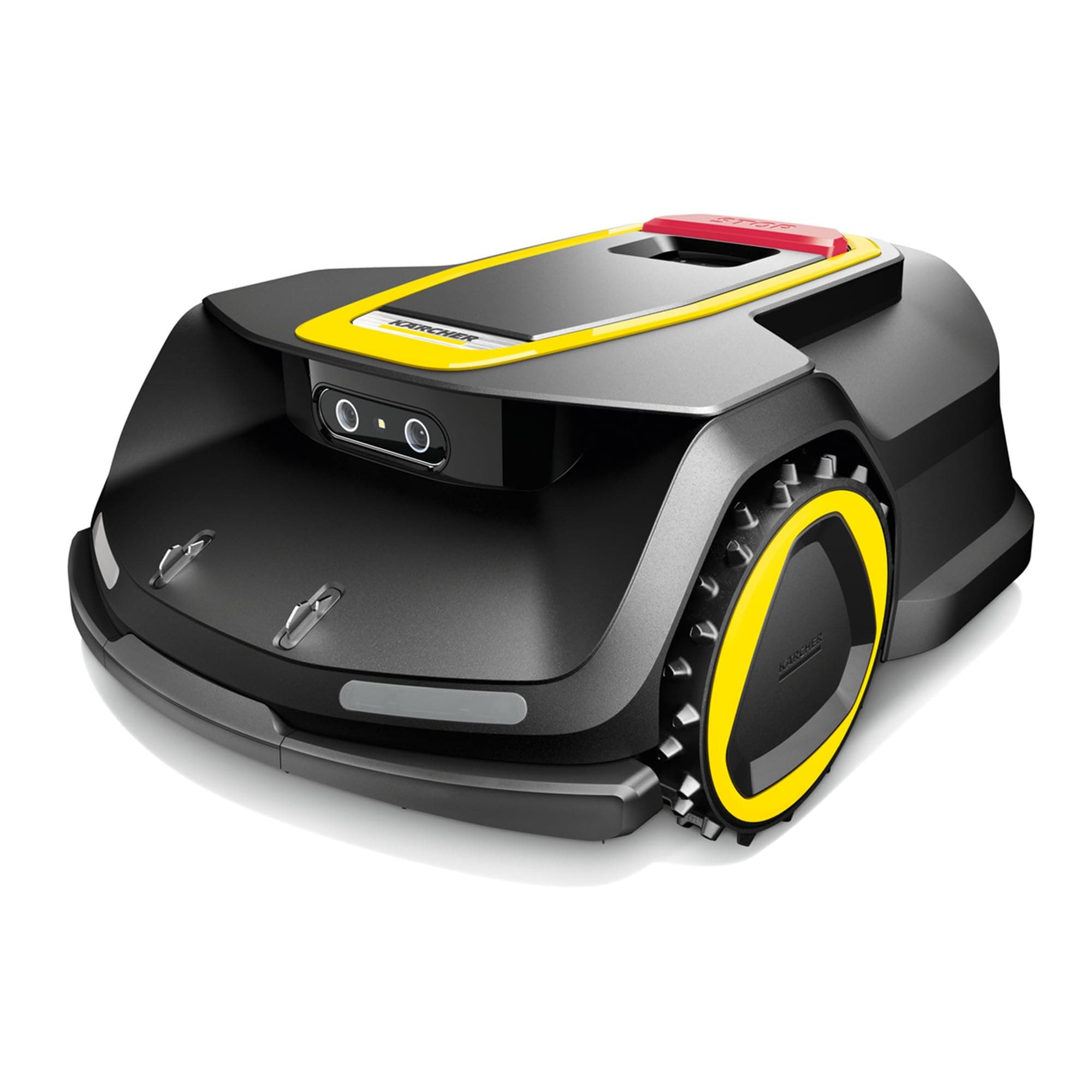 Kärcher RCX 6 robot lawnmower, without bounding cable, mowing area: 3,000 m², up to 70% gradient, all-wheel drive, obstacle detection, GPS + RTK + camera
