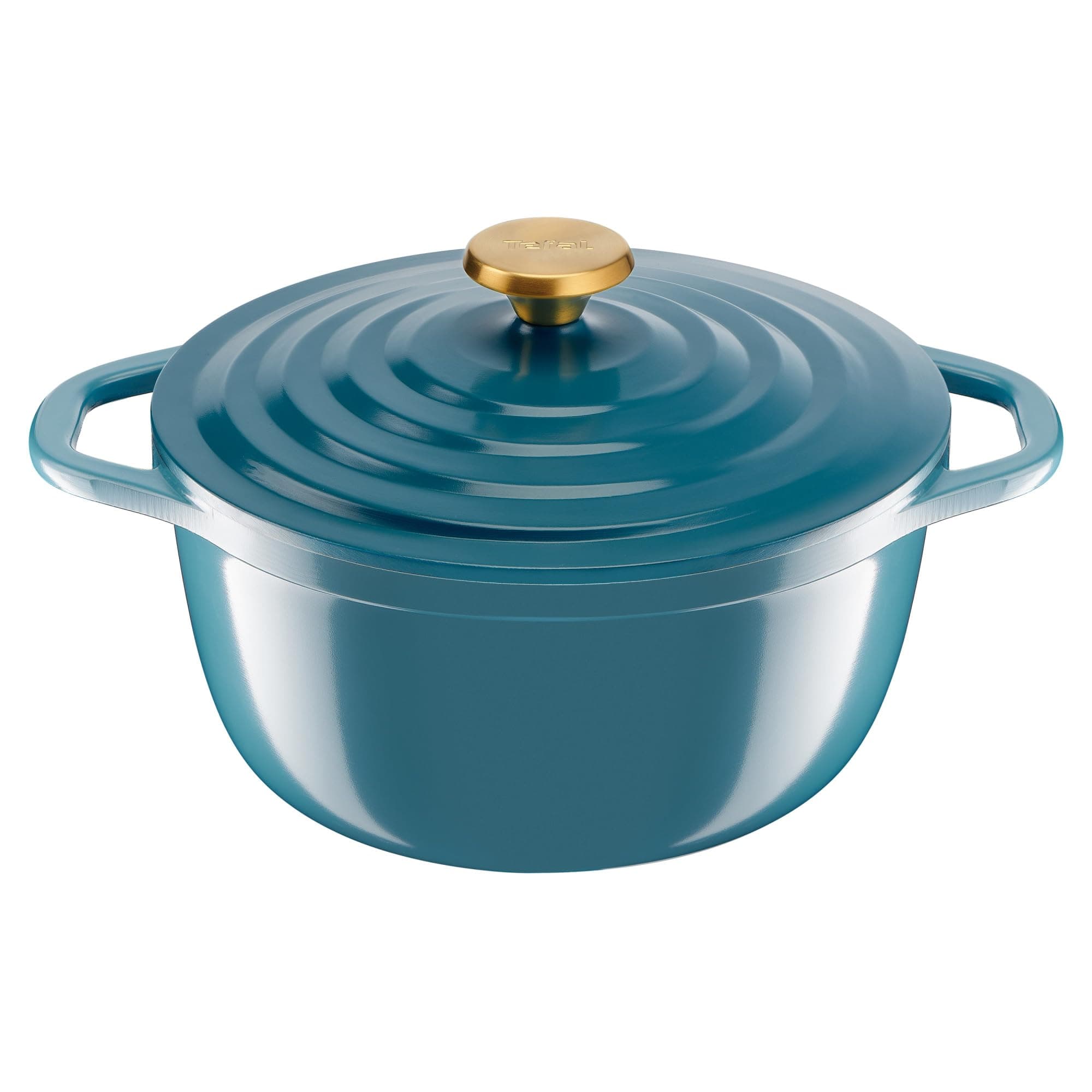 Tefal Air Soft Light Casserole Dish 24 cm Lightweight Cast Aluminium Condensing Lid Easy Clean E2704604 - Image 1